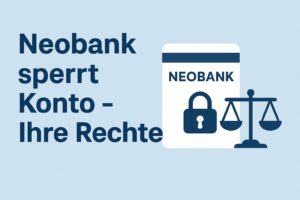 Neobank sperrt Konto